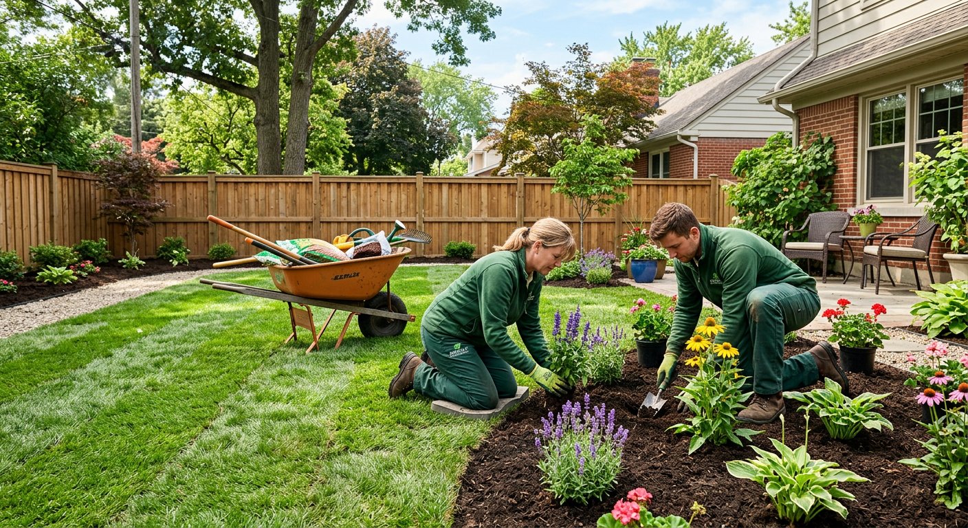 Home Exterior & Garden Renovation by Green Home Yard